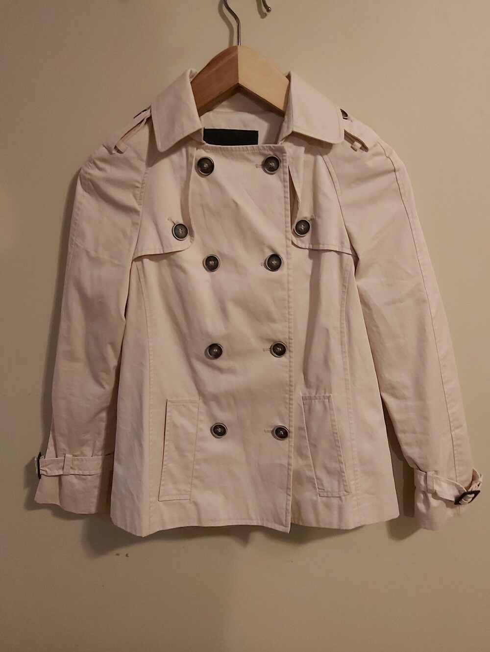 Zara Women’s Double-Breasted Trench Coat
